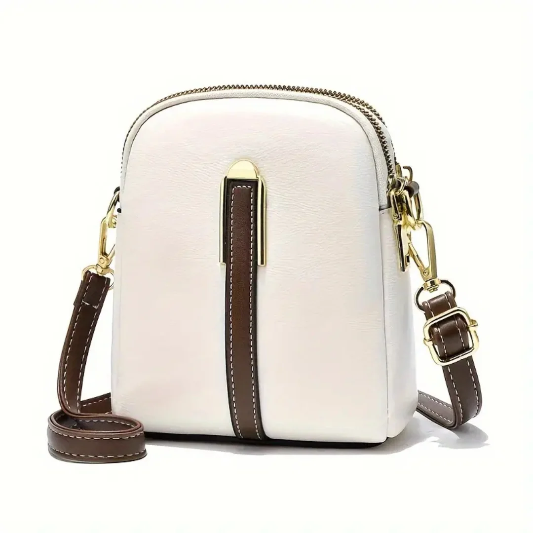 Bolsa de Ombro Fendy Original: Feita em Couro