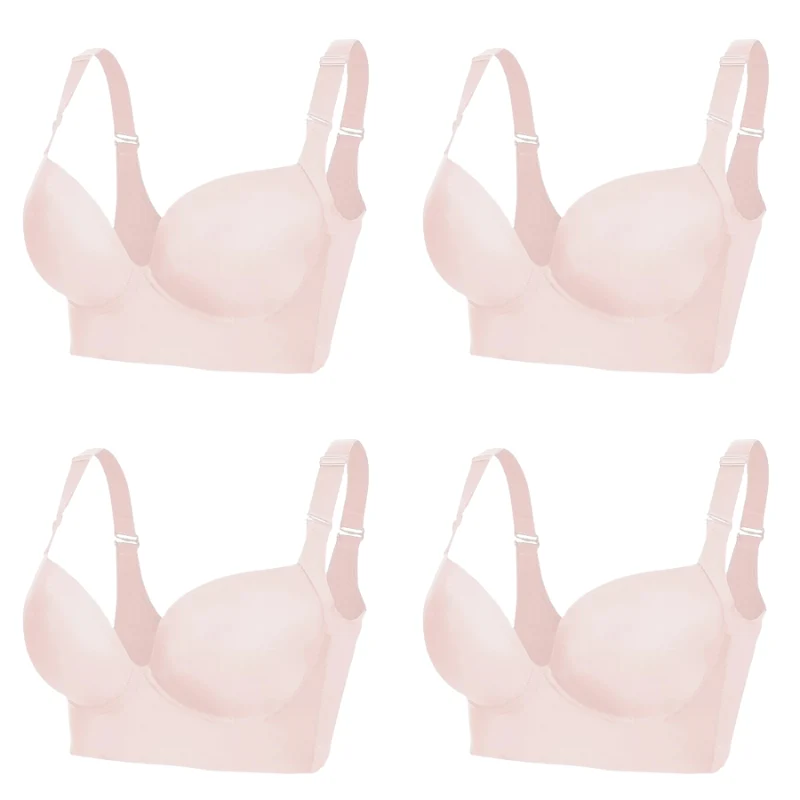 PROMOÇÃO POR TEMPO LIMITADO 🔥 - Kit 4 Sutiãs Becca Push-Up Modelador!