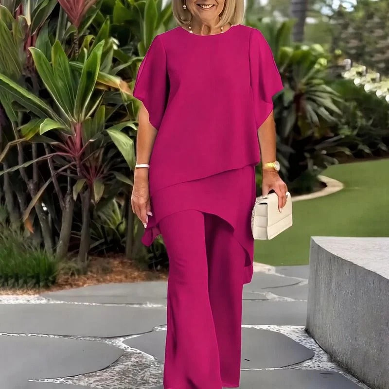 Conjunto Giorgia™ Blusa com Sobreposição