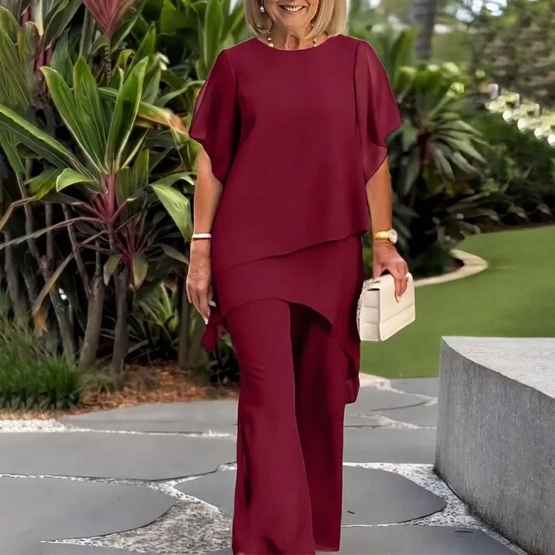 Conjunto Giorgia™ Blusa com Sobreposição