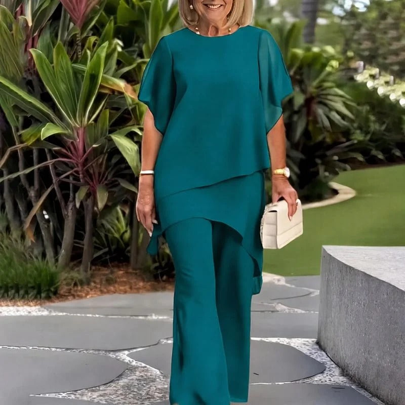 Conjunto Giorgia™ Blusa com Sobreposição