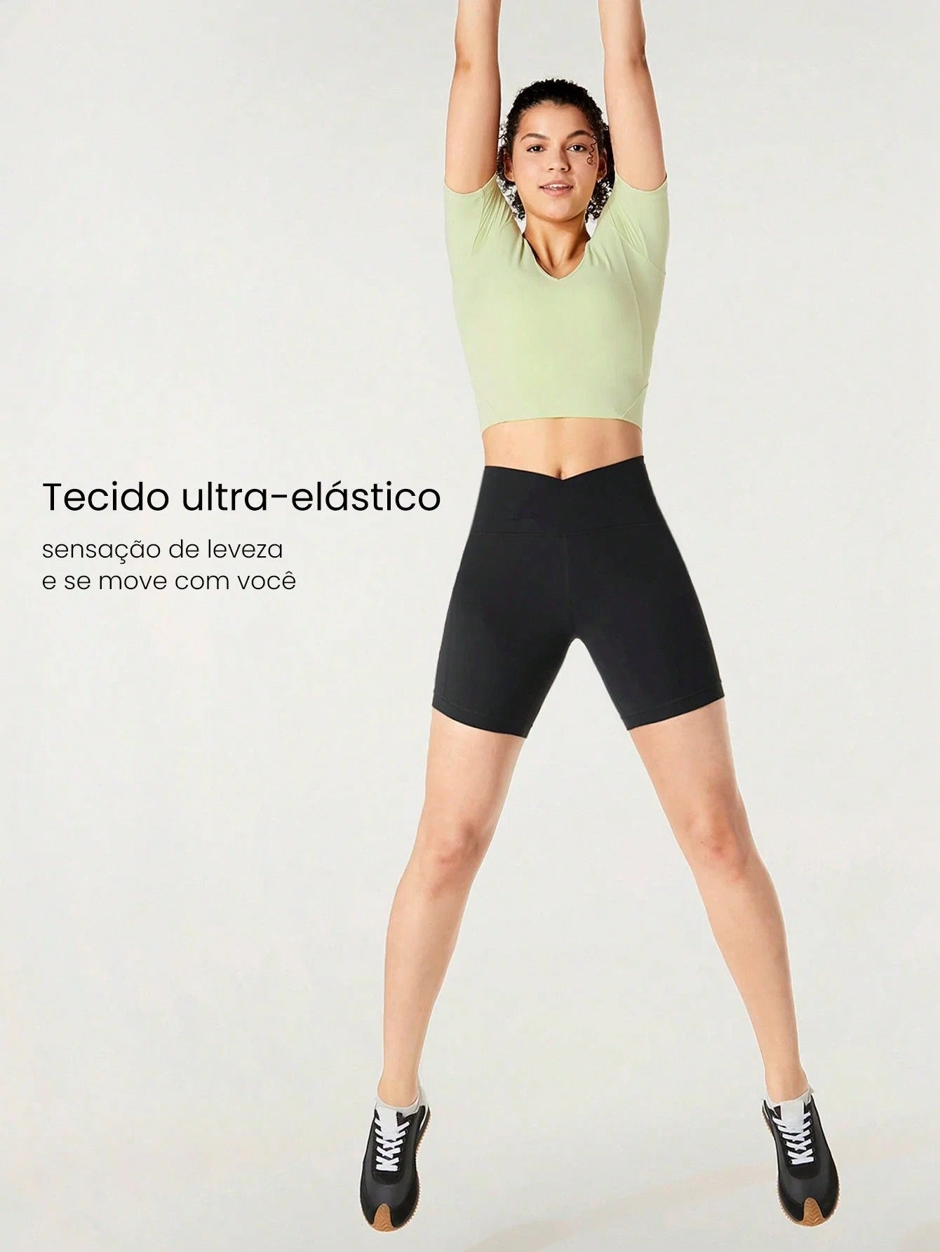 Shorts De Corrida Nath Valente Com Tecnologia Featherfit™ [ÚLTIMO DIA de LEVE 2 PAGUE 1]