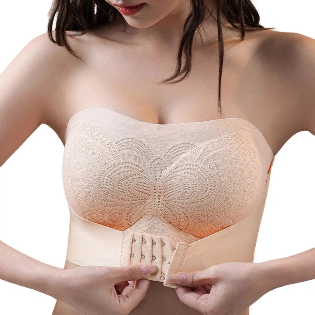 2 Sutiã Ultra Sustentação com Efeito Silicone Elisa 360º