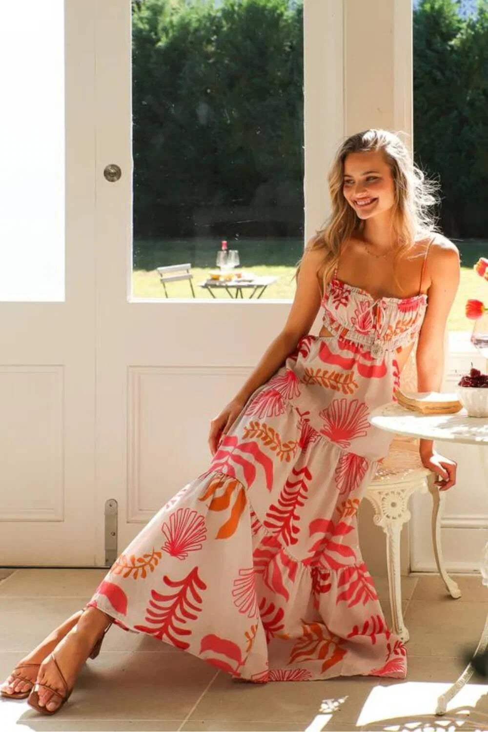 Vestido Midi Gabi [Estoque limitado!]